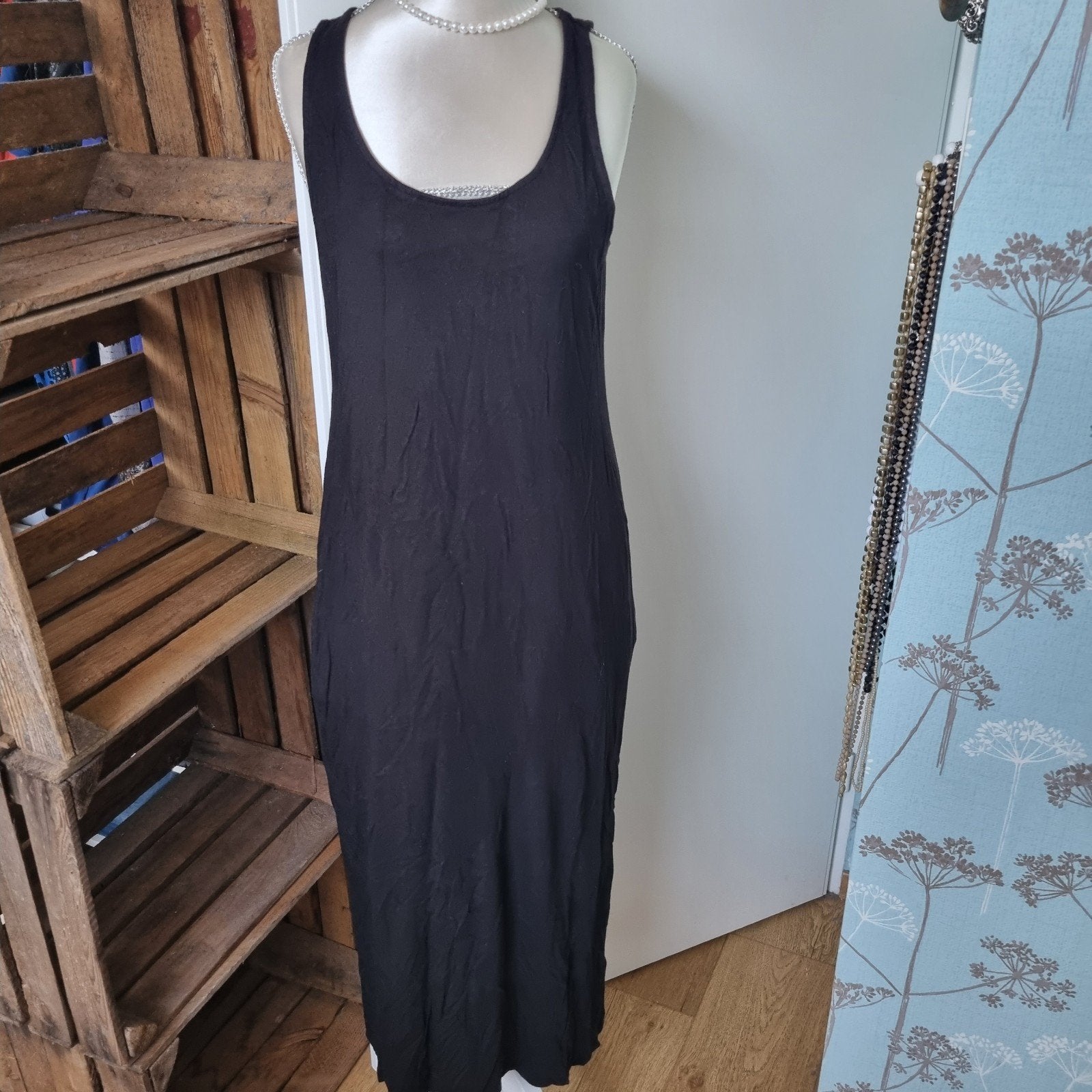 Dames jurk maat M, Maat 38/40 (M), H&M, Zwart, Ophalen of Verzenden