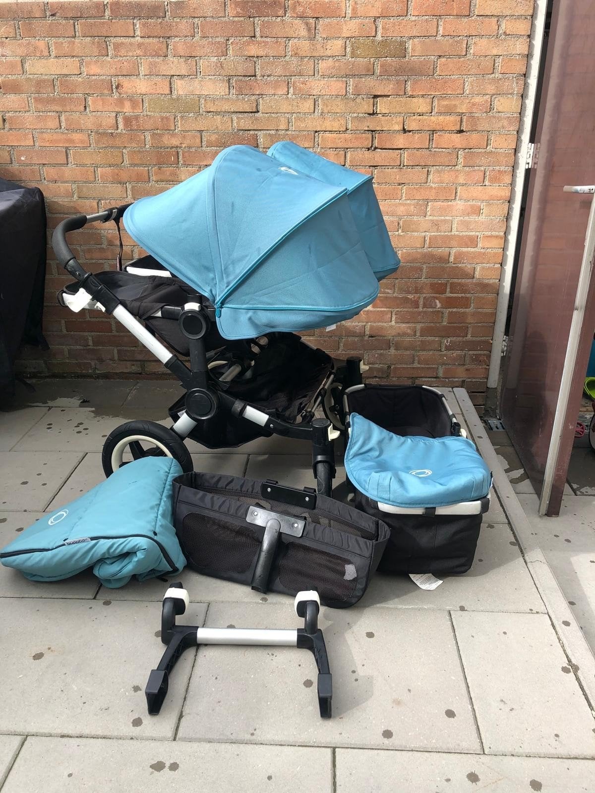 bugaboo Donkey Duo kinderwagen, Kinderen en Baby's, Kinderwagens en Combinaties, Ophalen of Verzenden, Gebruikt, Bugaboo