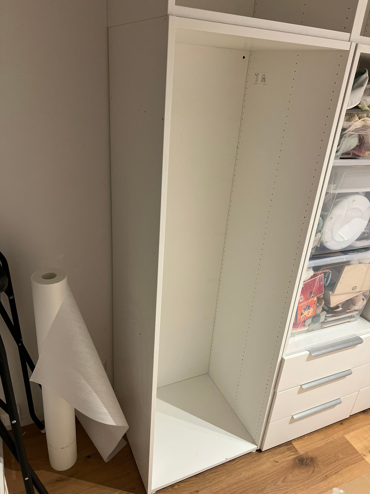 Ikea Platsa kast 4st 60x60 en 1st 60x180, Ophalen, 50 tot 100 cm, Zo goed als nieuw, 150 tot 200 cm