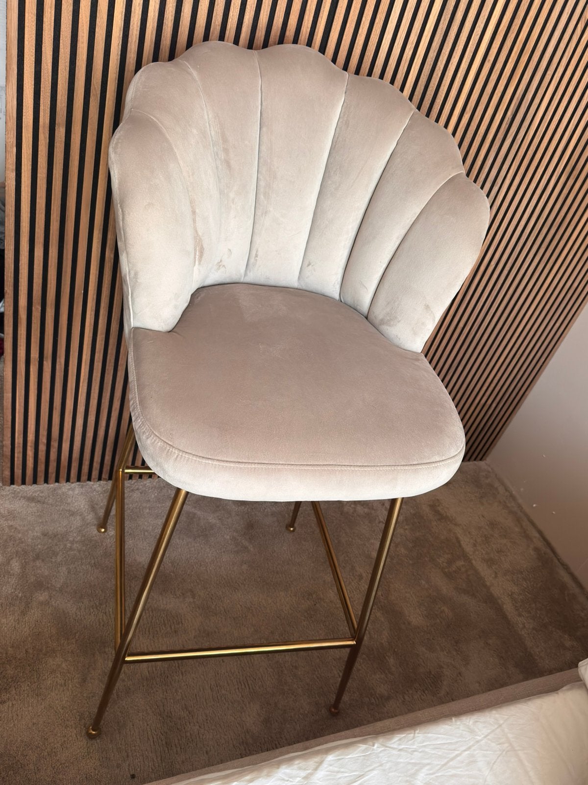 Richmond Interiors pippa barkruk, 1 kruk, Ophalen, Zo goed als nieuw, 60 tot 90 cm