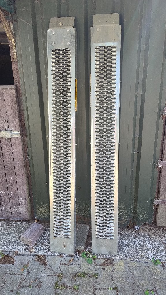Aluminium Rijplaten, Ophalen, Gebruikt