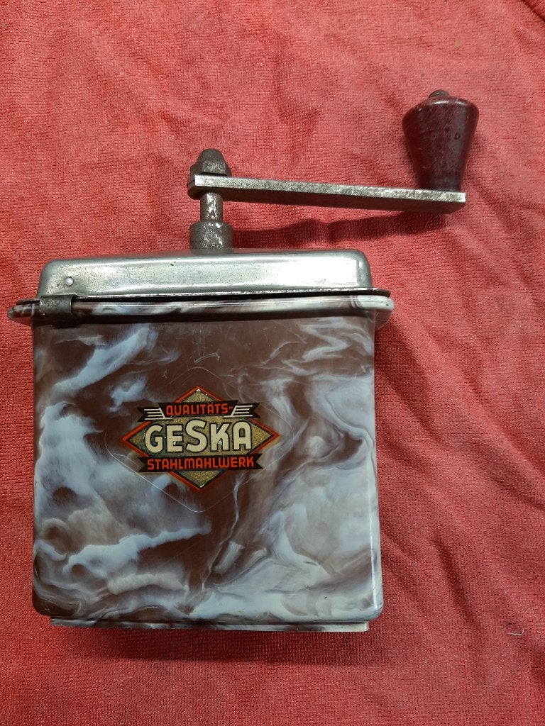 Vintage Geska bakelieten koffiemolen in prima staat, Ophalen