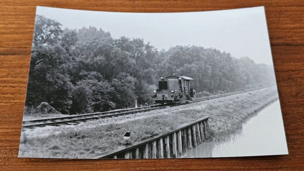 Foto TREIN NS Nederlandse Spoorwegen Loc SIK 328 Amstelveen, Verzenden, Gebruikt, Trein, Overige typen
