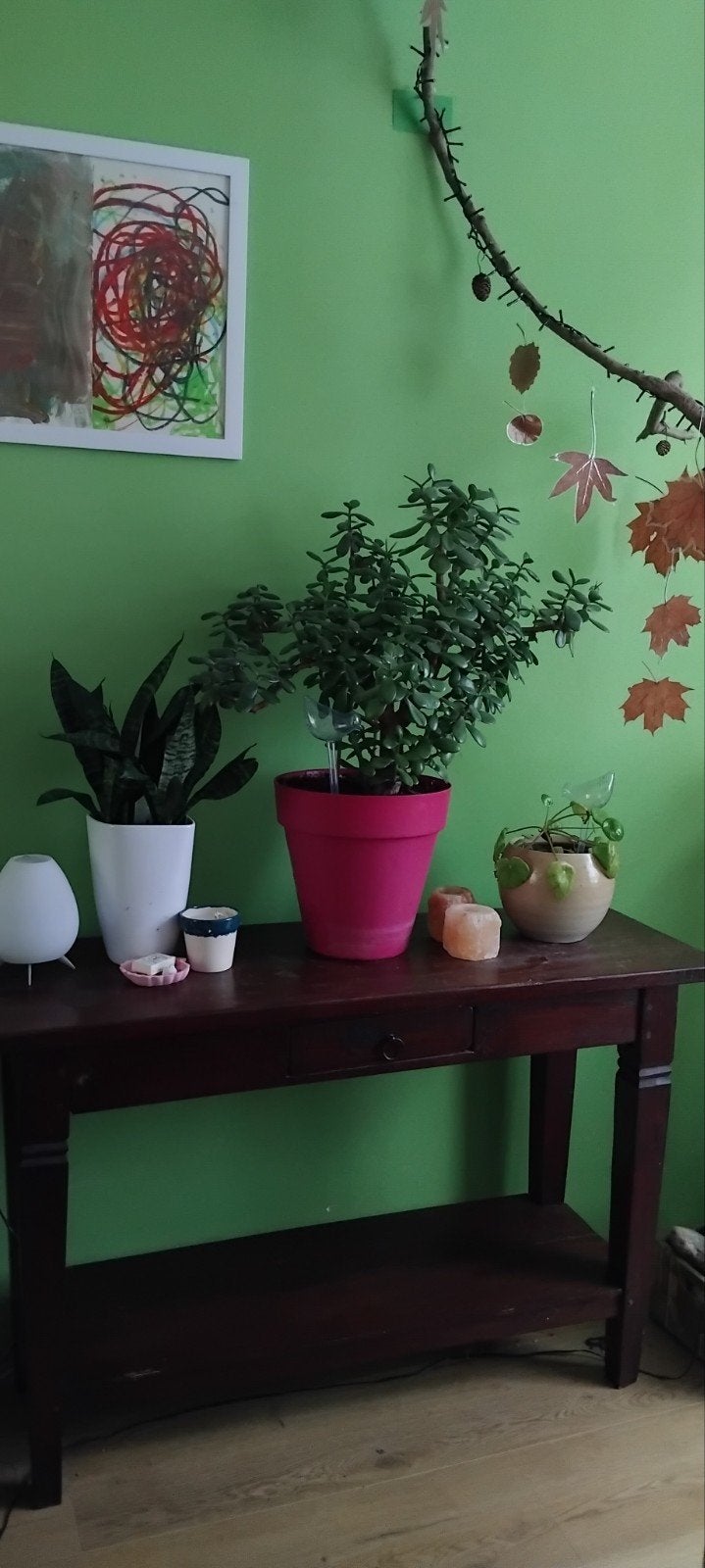 Anteak wandtafel met laatje voor 30 sept. weg!, Ophalen