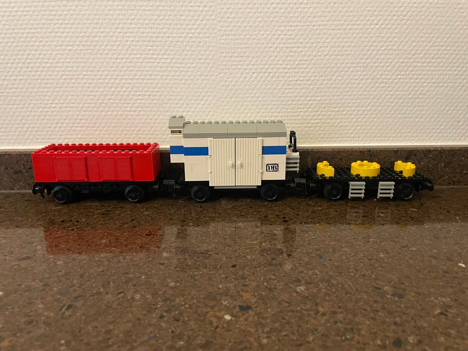 Lego trein 7730  - wagon - onderdelen, Kinderen en Baby's, Speelgoed | Duplo en Lego, Gebruikt, Lego, Ophalen of Verzenden, Losse stenen