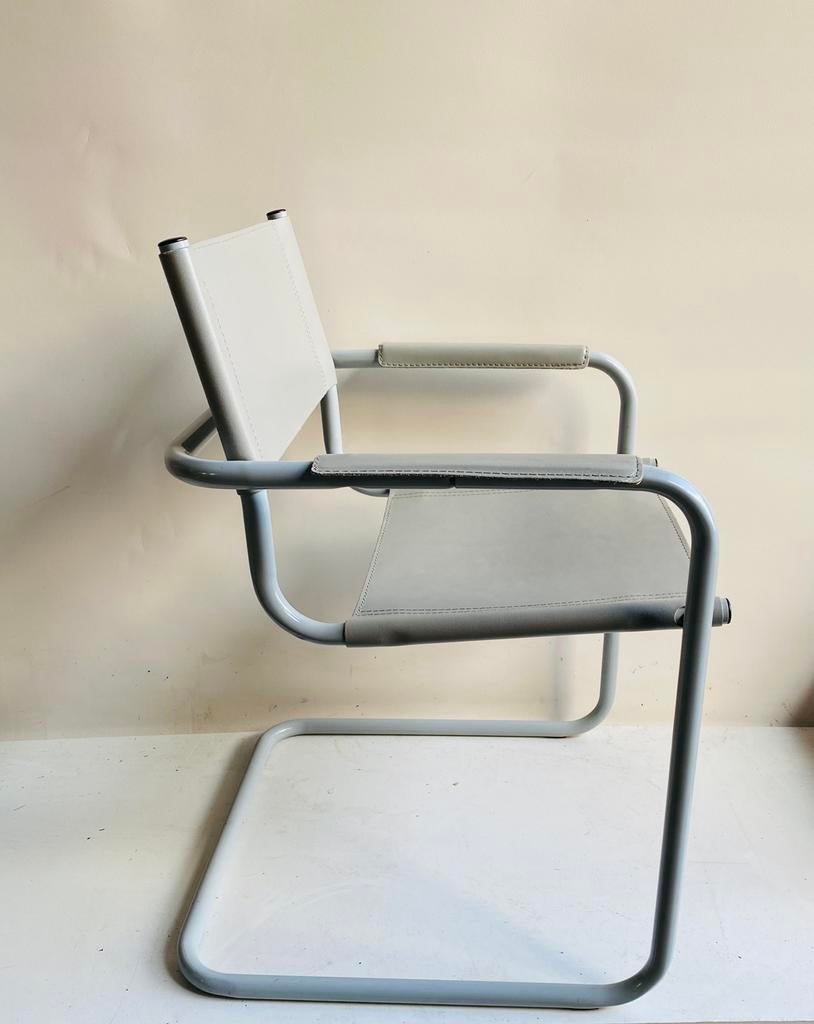 Bauhaus buizen stoel in stijl van Mart Stam, Gebruikt, Bauhaus, Onbekend, Ophalen of Verzenden