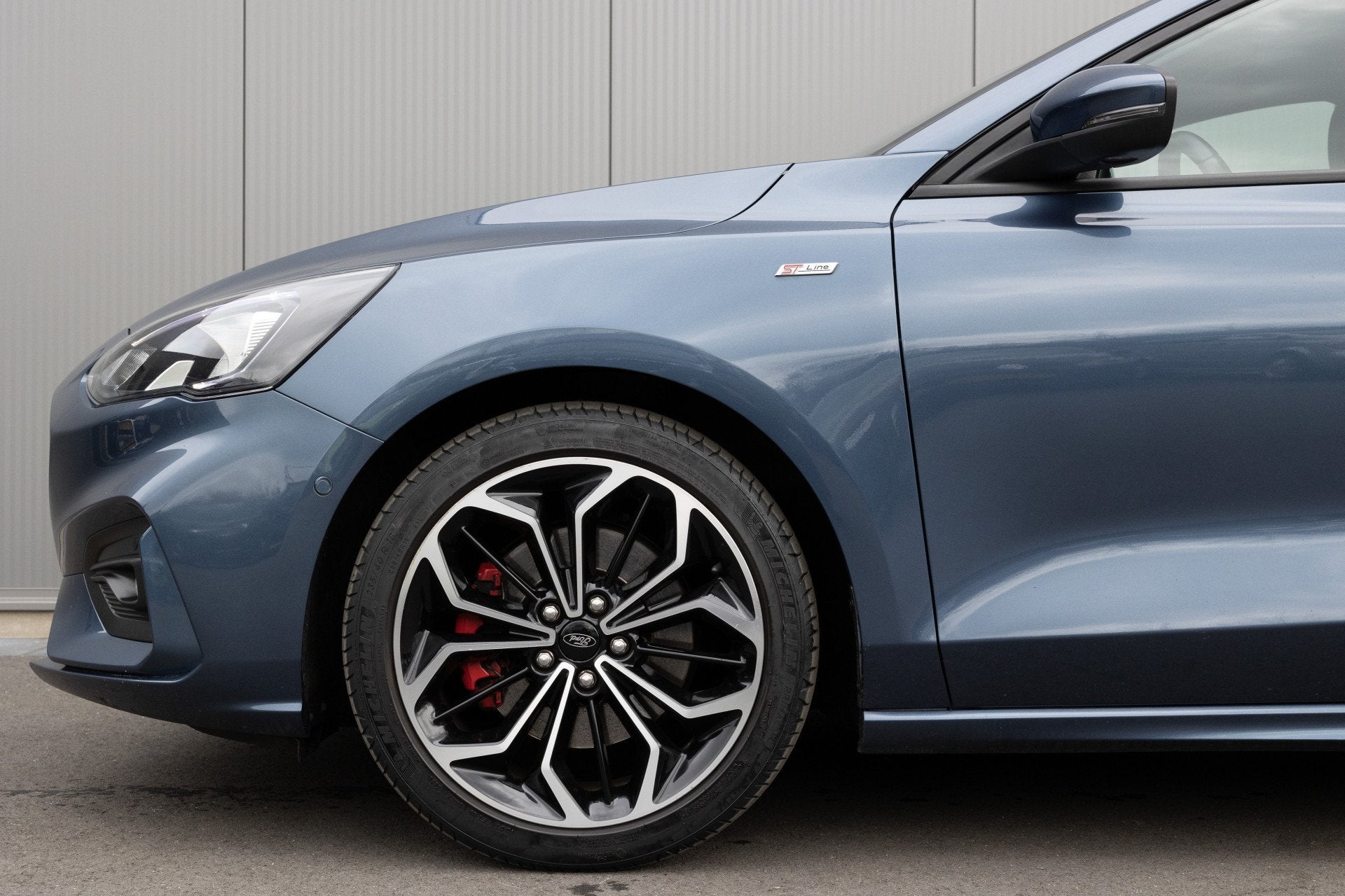Ford FOCUS Wagon 1.0 | ST Line | B&O SOUND | 18 INCH | CAMER, Gebruikt, Blauw, Origineel Nederlands, Hybride Elektrisch/Benzine
