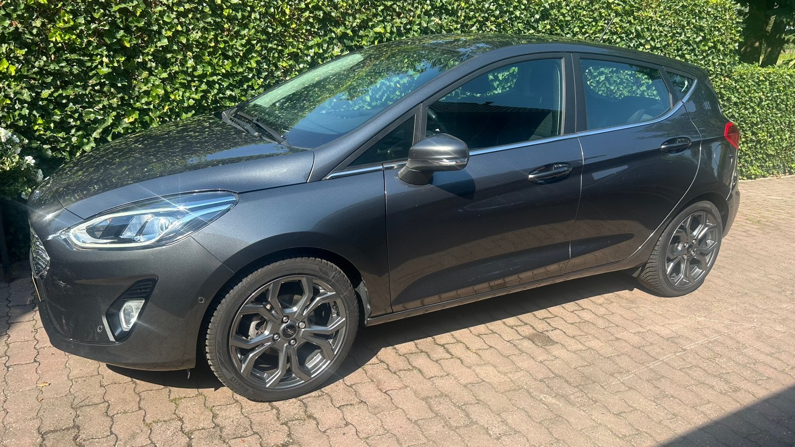 Ford fiesta 1.0 ecoboost 2017 83361 km nap, Auto diversen, Schadeauto's, Ophalen, Wit, Diesel, Overige carrosserieën