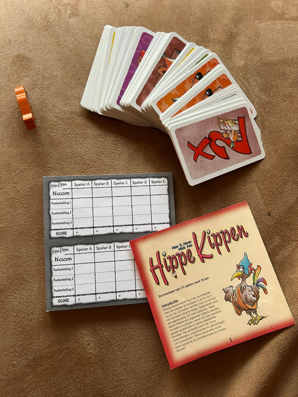 Hippe Kippen spel, Hobby en Vrije tijd, Ophalen of Verzenden, Zo goed als nieuw
