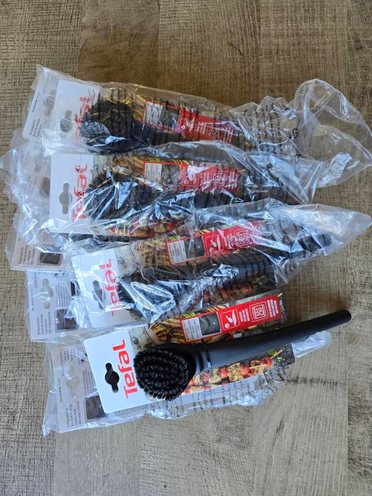 9x Tefal Schoonmaakborstels - Nieuw in verpakking, Ophalen of Verzenden
