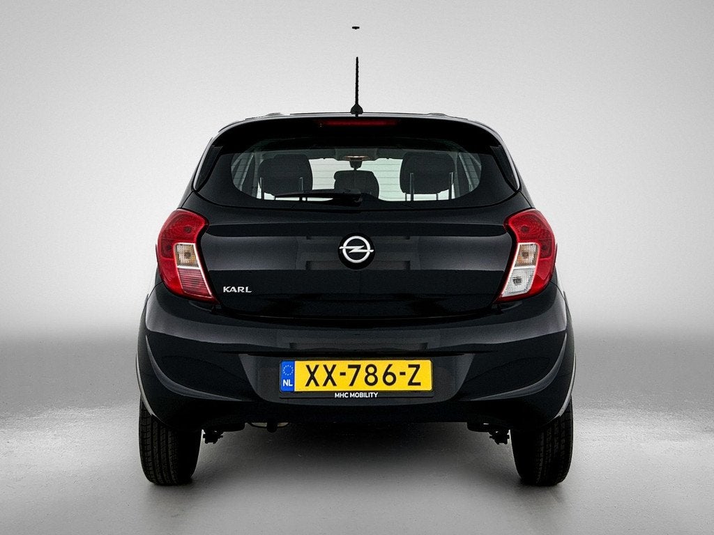 Opel KARL 1.0 ecoFLEX 120 Jaar Edition | Airco | Dab, 839 kg, Stof, Gebruikt, Zwart