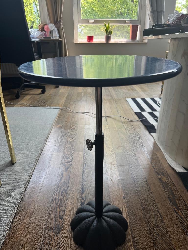 Metal Ikea side table, Huis en Inrichting, Tafels | Sidetables, Ophalen, 50 tot 100 cm, Zo goed als nieuw, Metaal