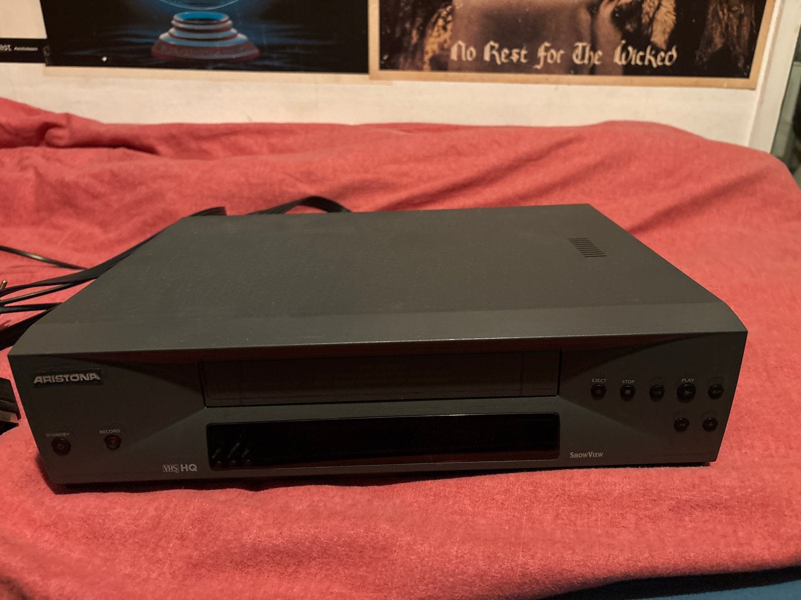Ariston VCR 115 HQ VHS-speler - Vintage Videorecorder, Audio, Tv en Foto, Ophalen of Verzenden, Gebruikt, VHS-speler of -recorder