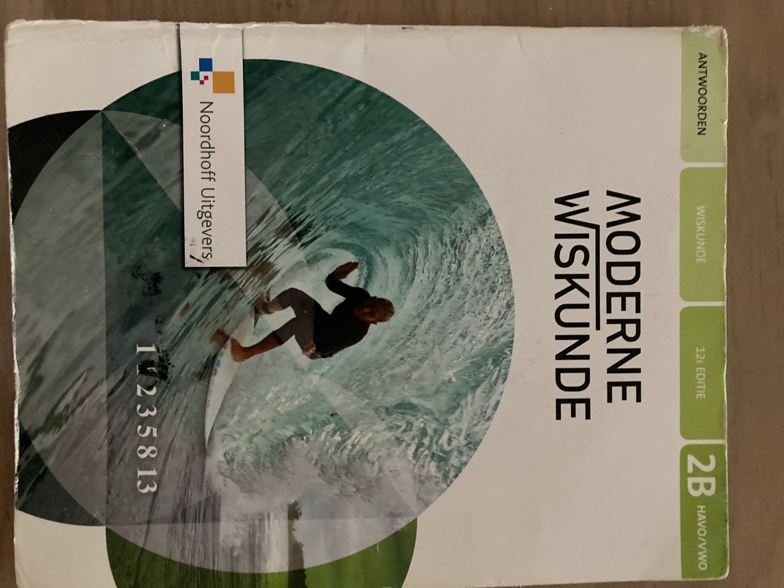 Moderne Wiskunde 2B HAVO/VWO Antwoorden - Noordhoff, Ophalen of Verzenden, Beta, Zo goed als nieuw, Overige niveaus