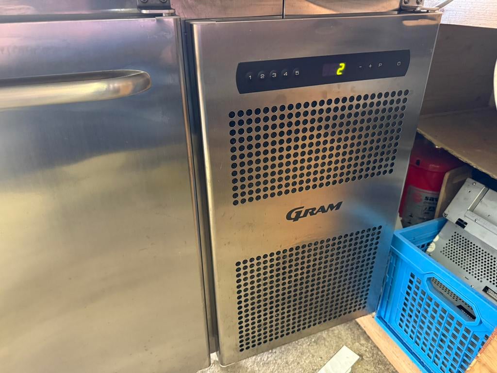 Gram Koelwerkbank met etagère ZGAN, Ophalen of Verzenden, Koelen en Vriezen
