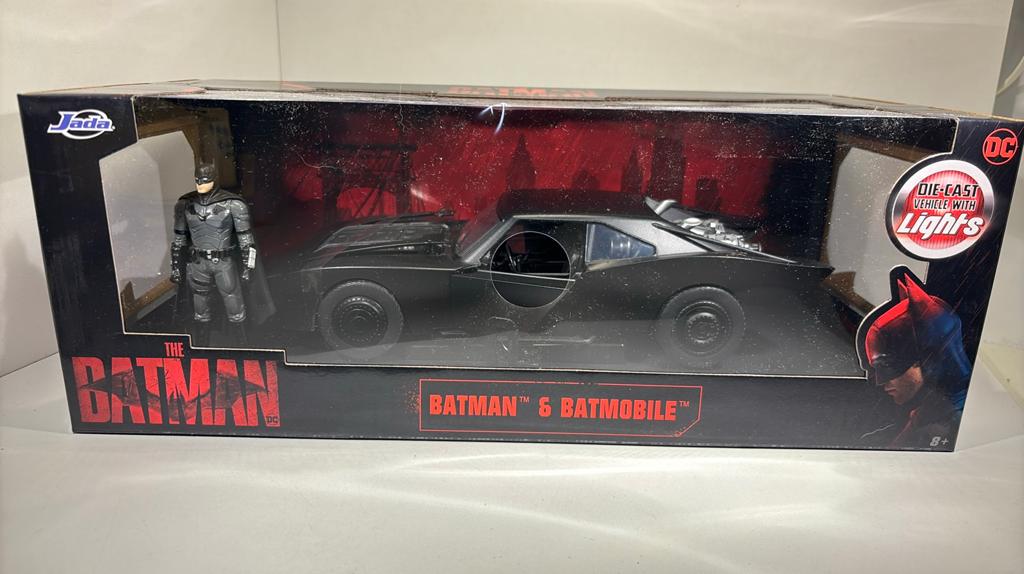 Batman & Batmobile jada toys 1.18, Overige merken, Ophalen of Verzenden, A, A