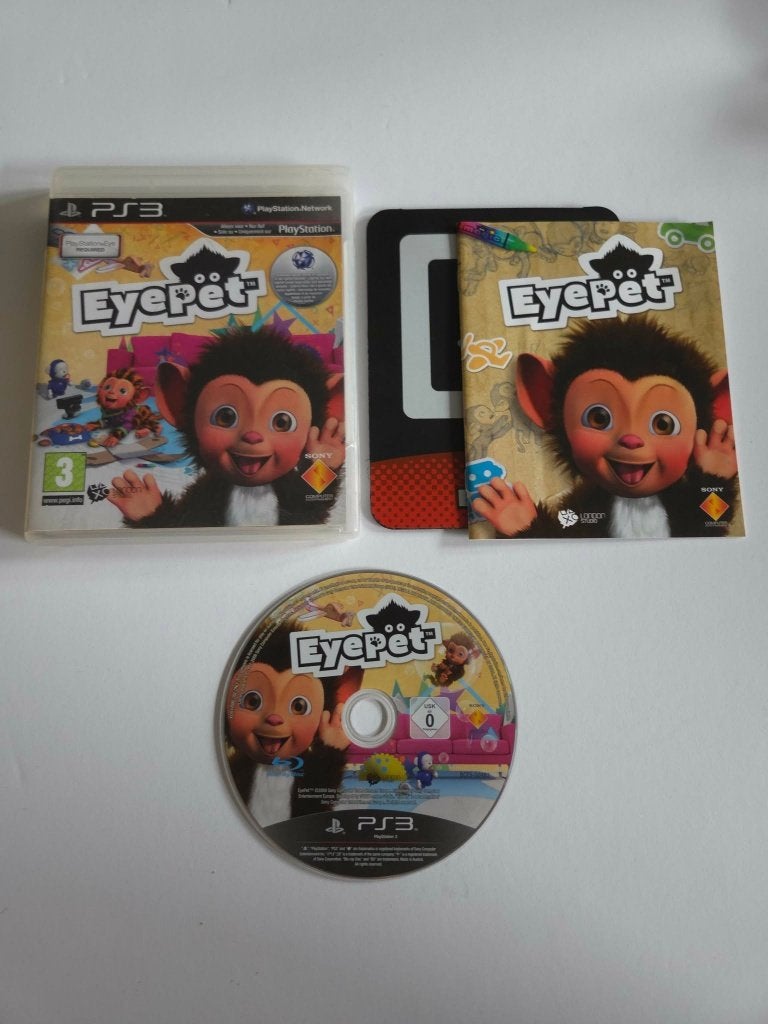 Playstation 3 (PS3) - EyePet - 10390, Avontuur en Actie, Vanaf 18 jaar, 1 speler, Ophalen of Verzenden