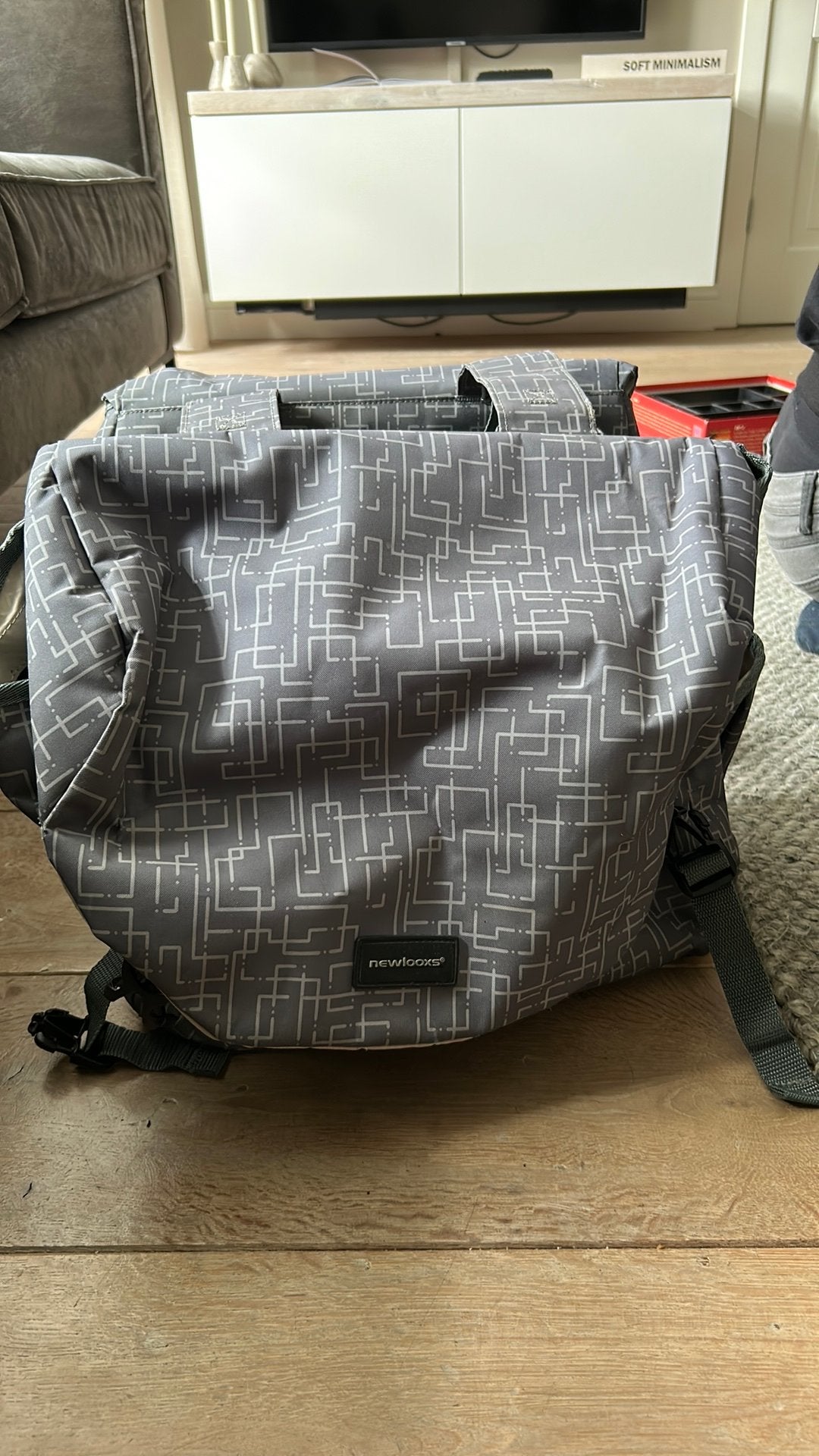 Dubbele Fietstas 38 liter New Looks, Ophalen of Verzenden, Zo goed als nieuw