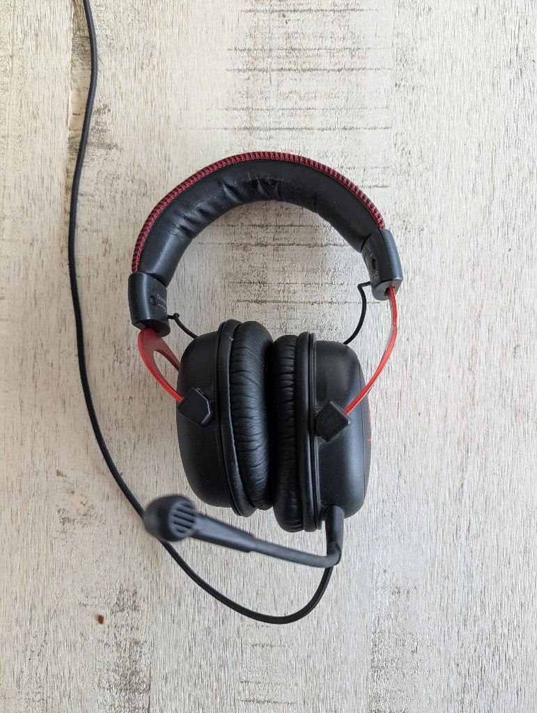 HyperX Cloud II gaming headset USB geluidskaart (of ruilen), HyperX, Ophalen of Verzenden, Over-ear, Bedraad