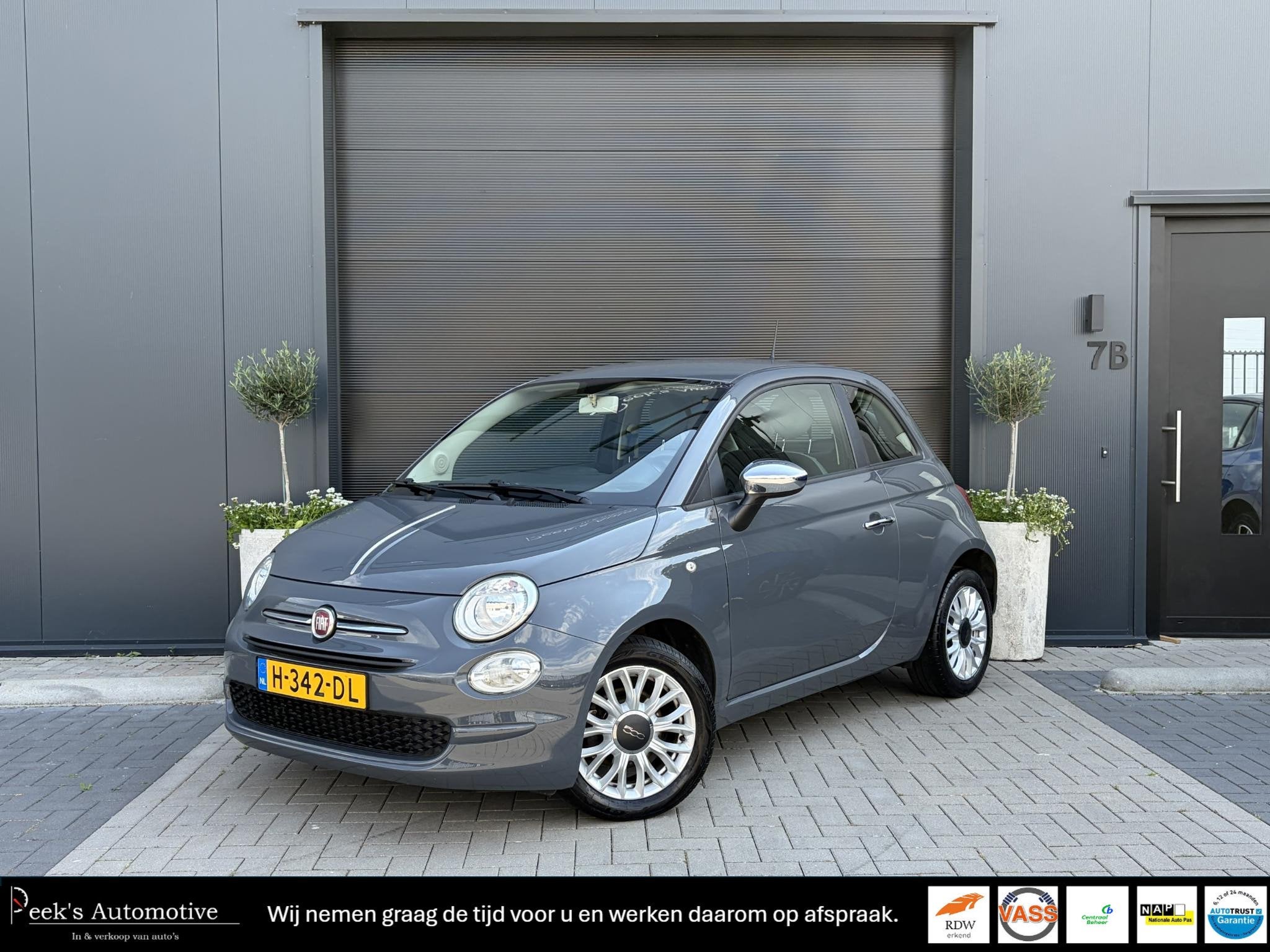 Fiat 500 0.9 TwinAir Turbo Young | Airco | Cruise | Navi | B, Voorwielaandrijving, Dealer onderhouden, Euro 6, Origineel Nederlands