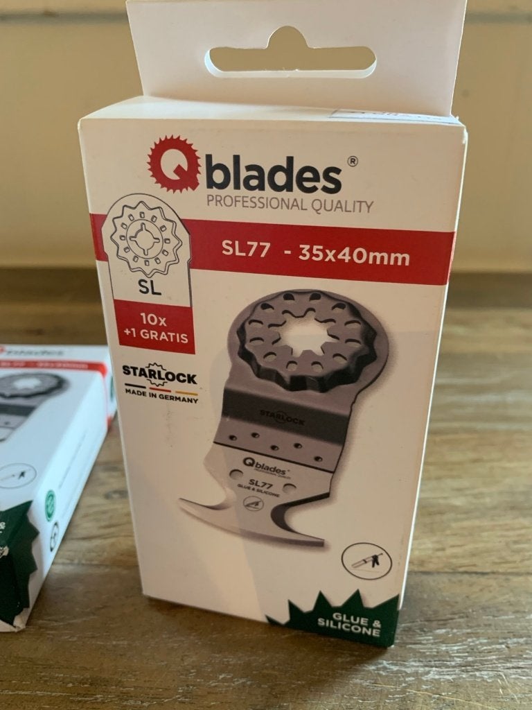 Qblades SL77 Starlock kitmessen 35x40 mm 11 stuks NIEUW, Info@qblades.nl, Nieuw, Ophalen of Verzenden, Qblades / DG Europe B.V.