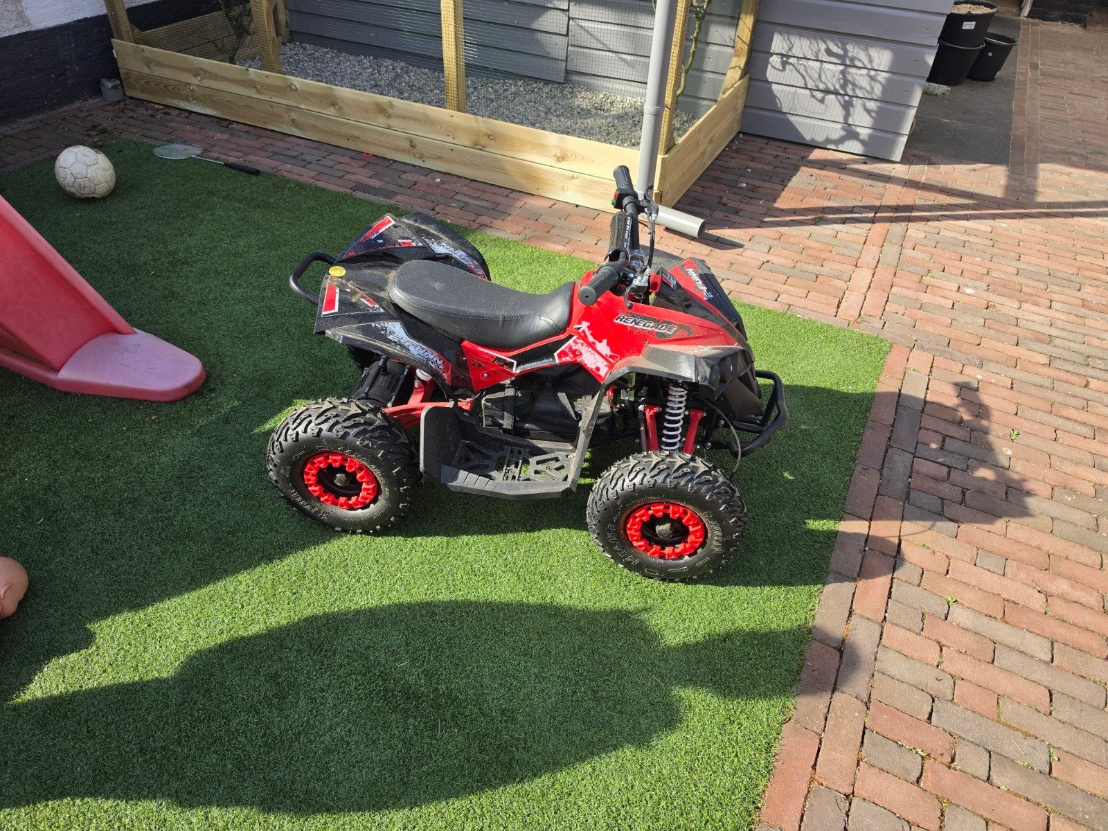 Elektrische Quad E-FUNN PB37EB - Zo goed als nieuw, Motoren, Quads en Trikes