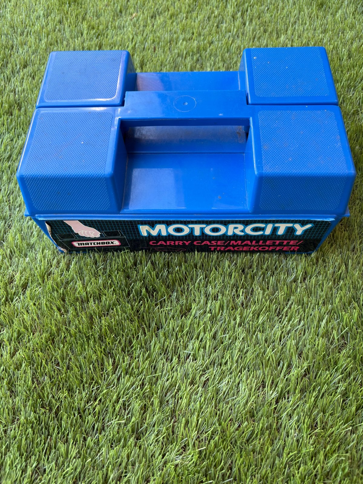 Matchbox Motorcity Carry Case met mandjes, Verzenden, Gebruikt