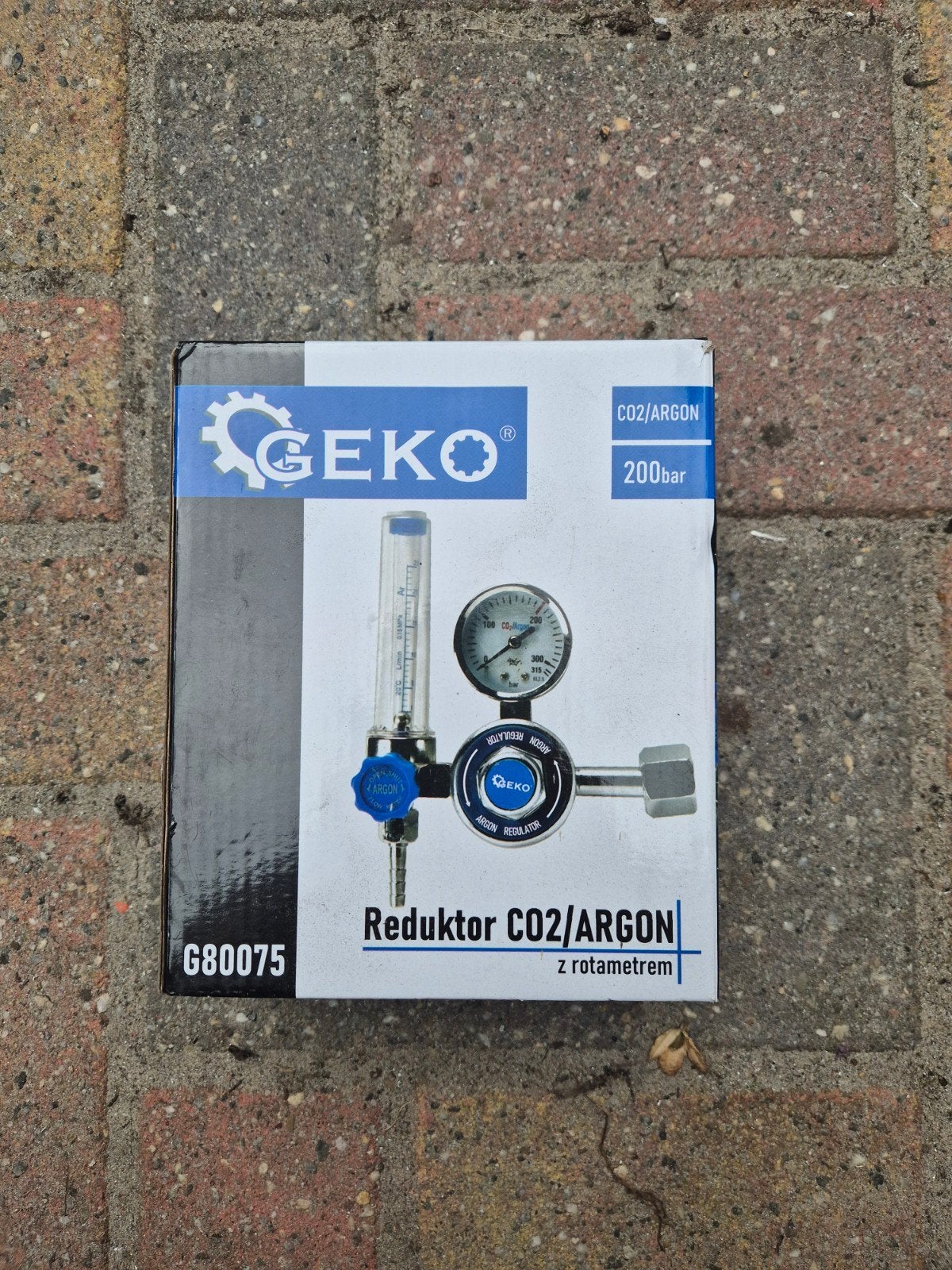 Nieuwe Geko CO2/Argon Reduceerventiel met Rotameter, Ophalen of Verzenden