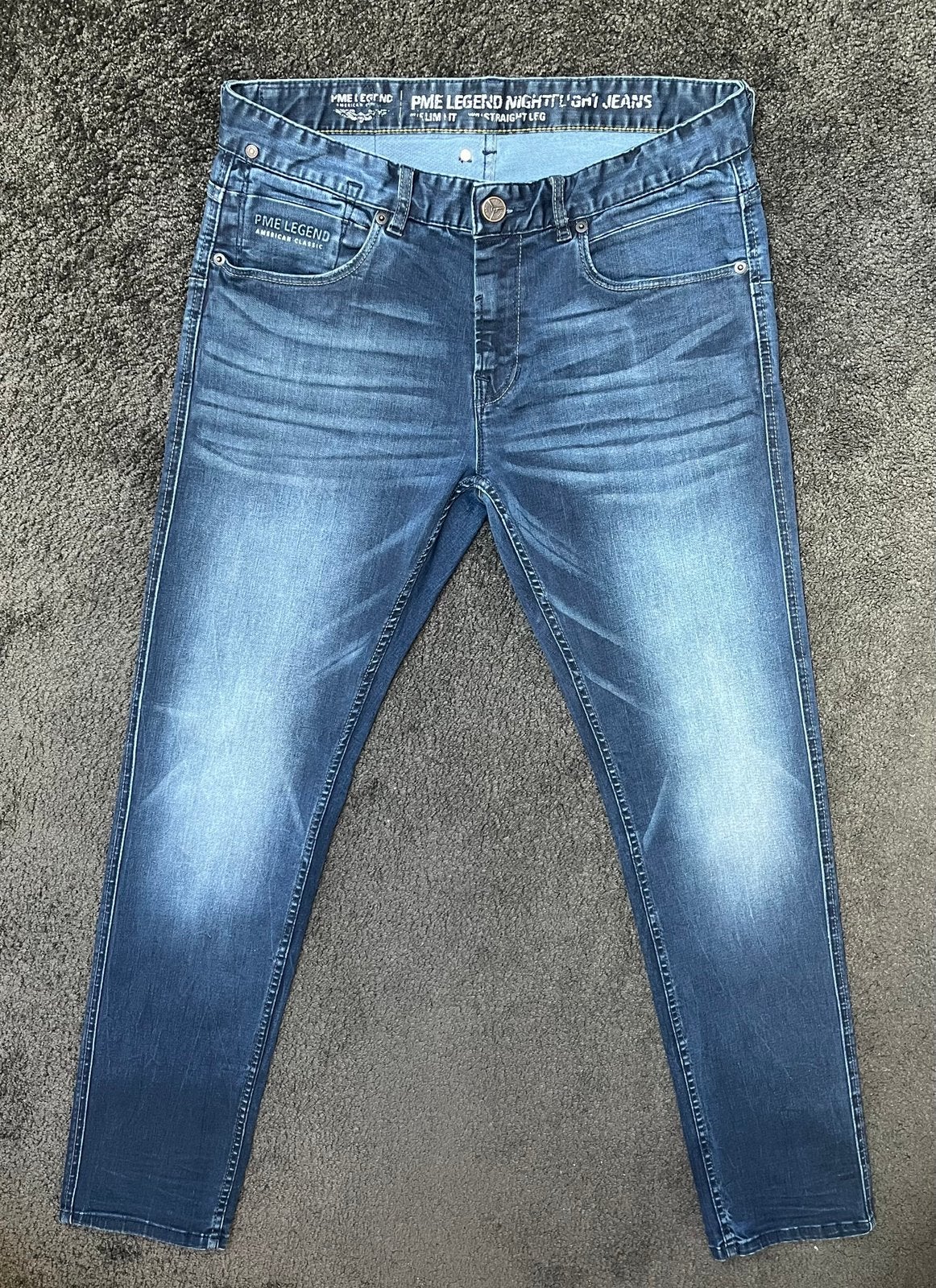 PME Legend Nightflight stretch jeans 35/32 (NIEUW), Ophalen of Verzenden, Nieuw, Blauw, Overige jeansmaten