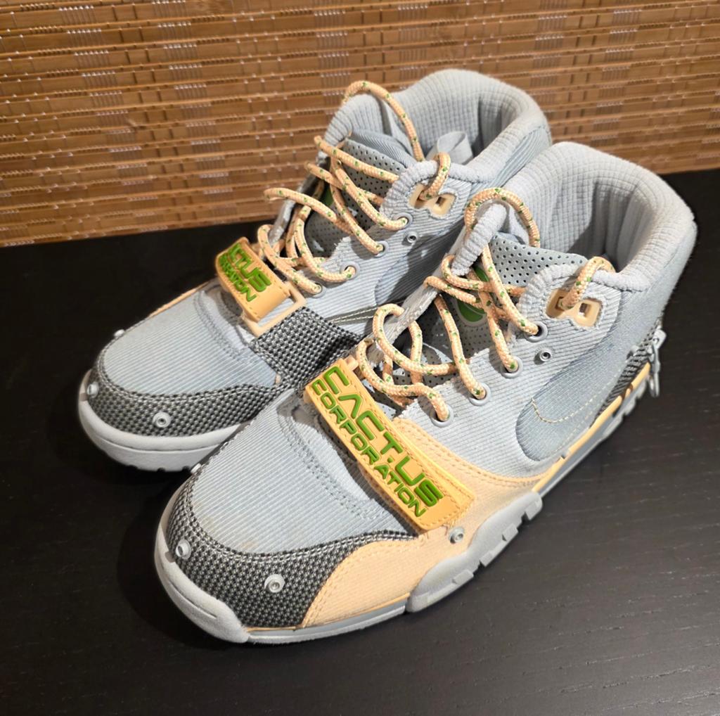 Nike Air Trainer 1 SP Travis Scott Cactus Corporation 36, Blauw, Nike, Ophalen of Verzenden, Sneakers of Gympen