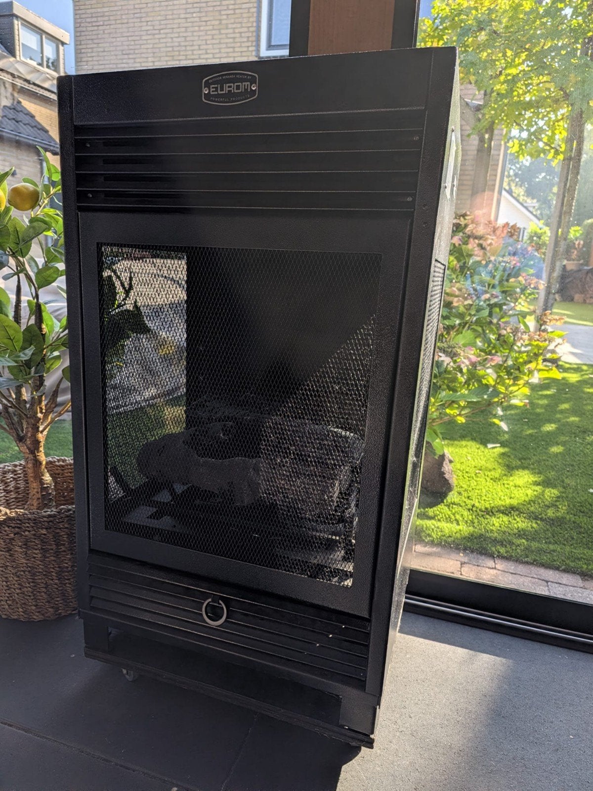 eurom veranda heater gaskachel, Ophalen of Verzenden, Zo goed als nieuw