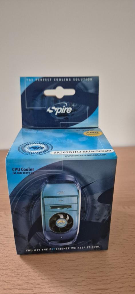 CPU Cooler merk Spire 5R265B1H3 SkiveStream, Computers en Software, Computerkoelers, Ophalen of Verzenden, Zo goed als nieuw, Luchtkoeling