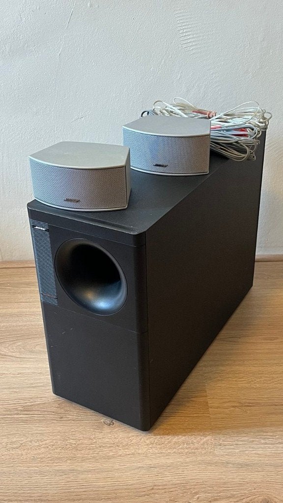 BOSE Acoustimass-Gemstone 2.1 speakers systeem, Audio, Tv en Foto, Luidsprekers, Ophalen, Gebruikt, Speakerset, 60 tot 120 watt