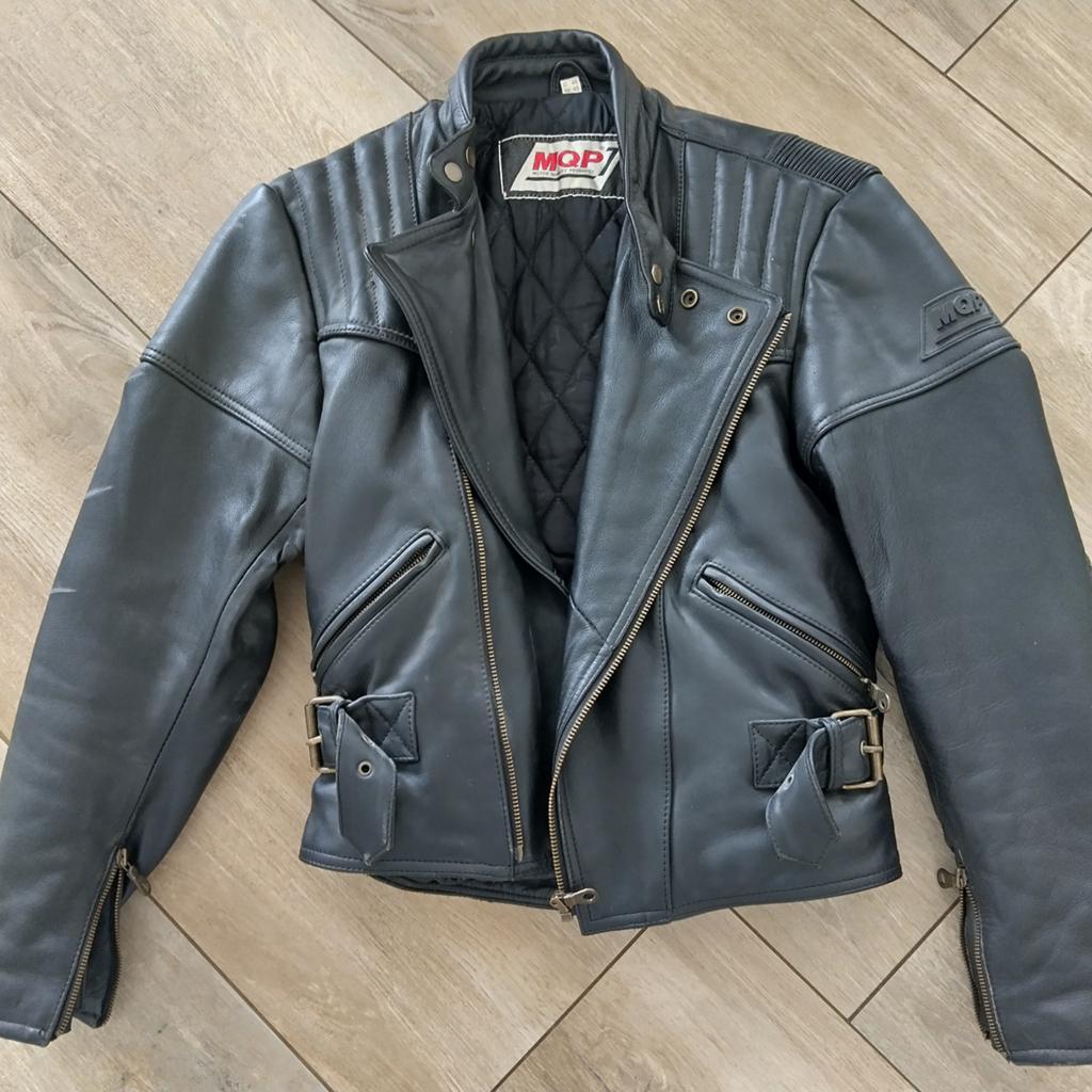 Motorjas leer, Motoren, Kleding | Motorkleding, Ophalen of Verzenden, Tweedehands, Dames, Jas | leer