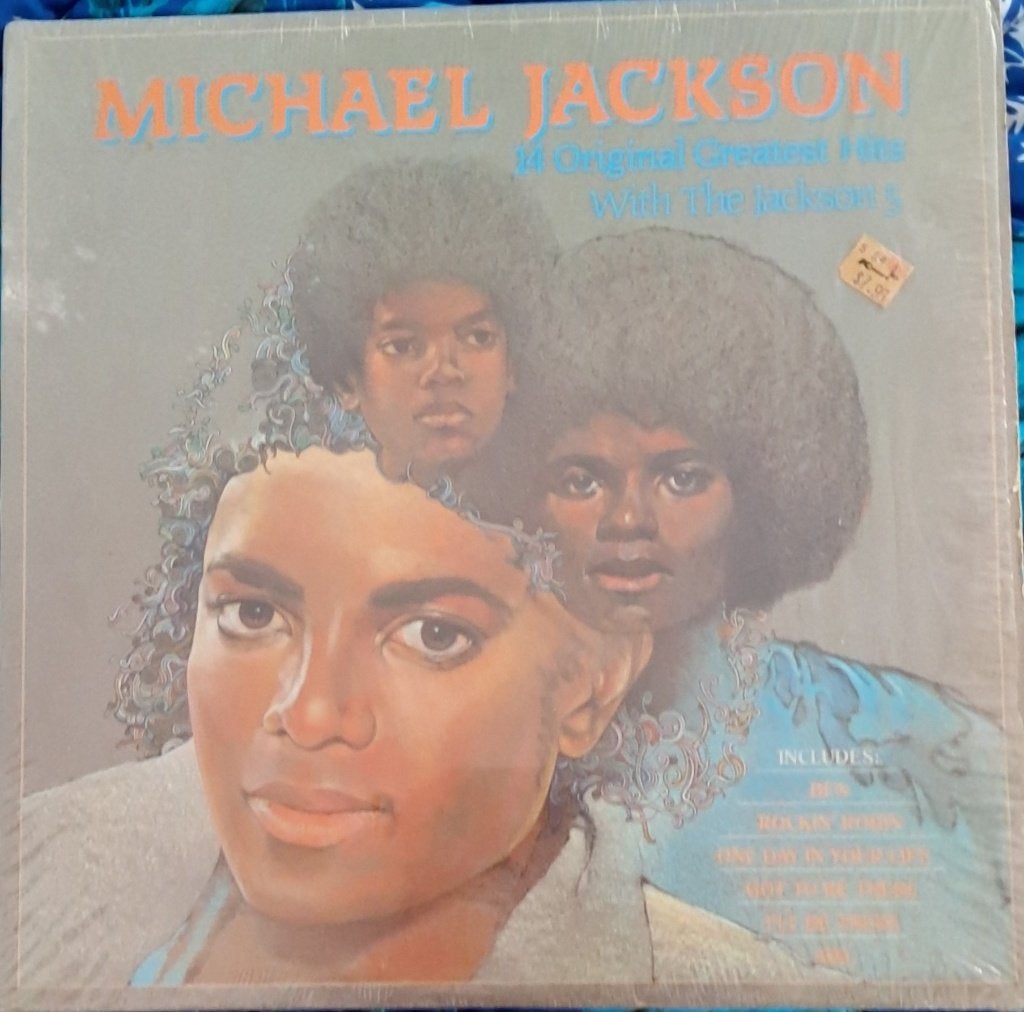 michael jackson 14 original greates hits, LP, Gebruikt, Overige genres, 12 inch
