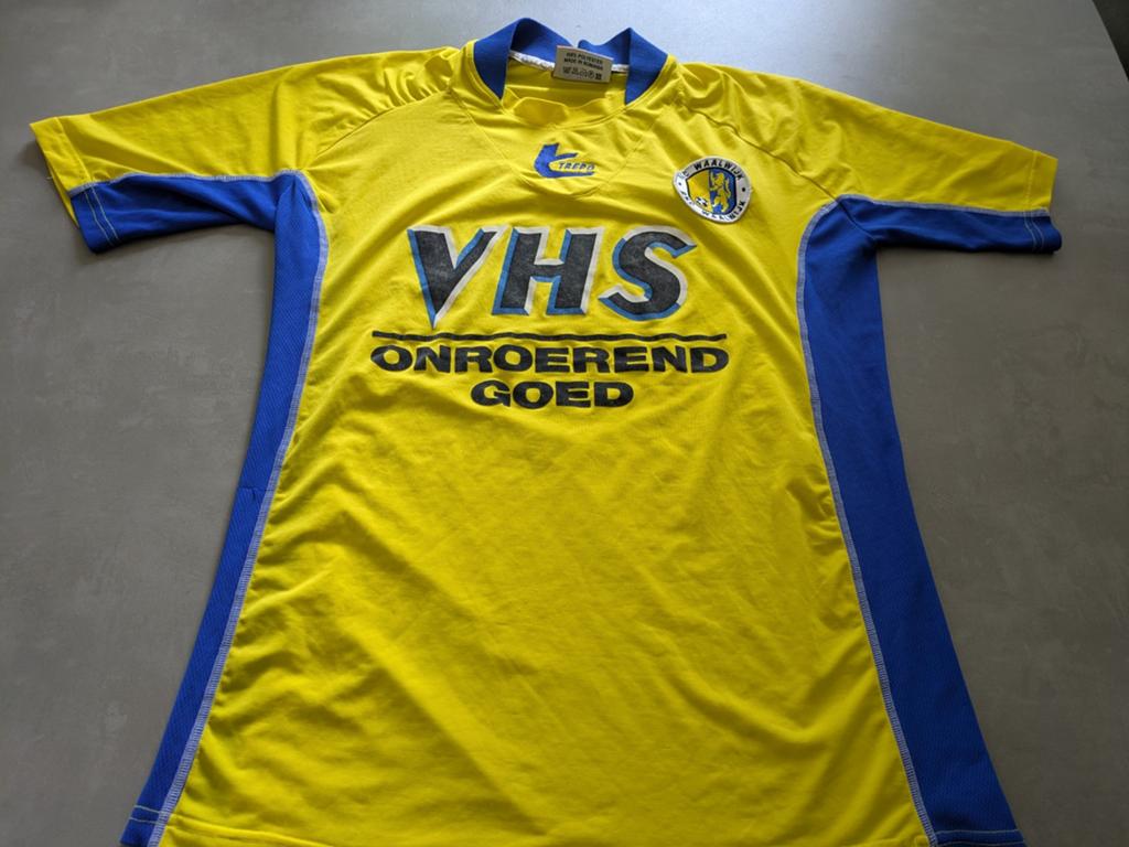 Voetbalshirt RKC Waalwijk vintage shirt 2002 Zeldzaam, Maat XL, Ophalen of Verzenden, Zo goed als nieuw, Shirt