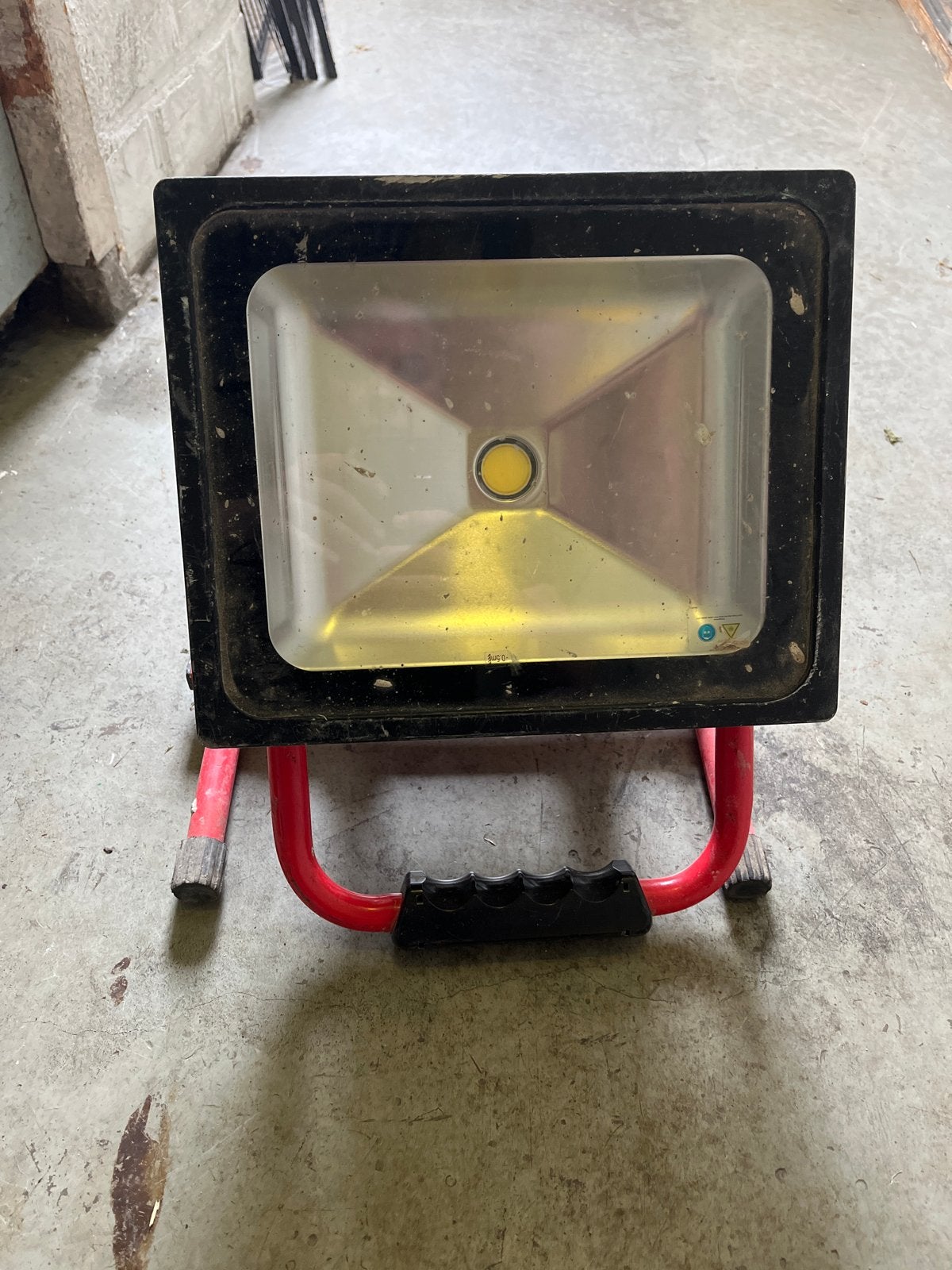LED Bouwlamp met Statief - Krachtige Verlichting, Gebruikt, Met statief, Ophalen of Verzenden, Lamp met armatuur