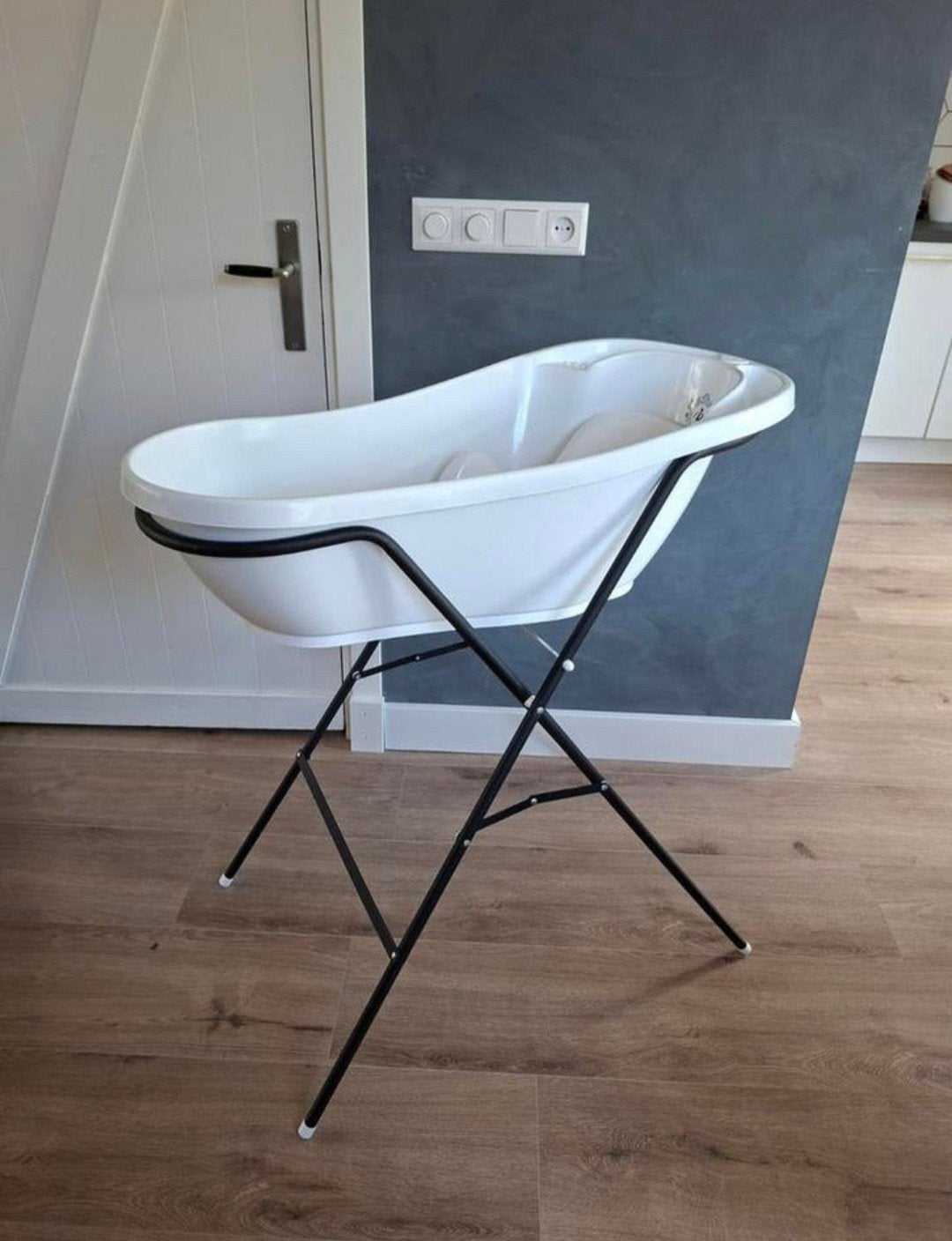Badje + standaard , klaar voor een 2e ronde