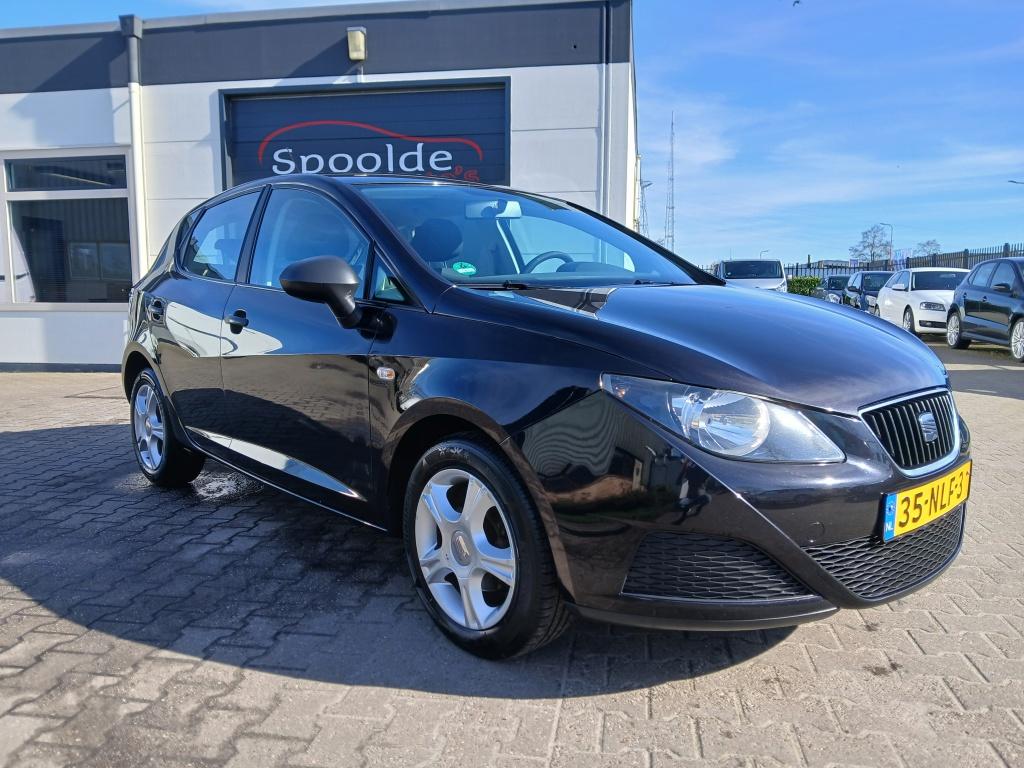 SEAT Ibiza 1.2 5-Deurs/Dealer onderhouden/Apk 03-'27, Voorwielaandrijving, Euro 5, Stof, Gebruikt