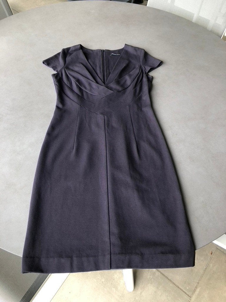 Blauw Expresso Jinkie jurkje, maat 38, Kleding | Dames, Maat 38/40 (M), Zo goed als nieuw, Boven de knie, Verzenden
