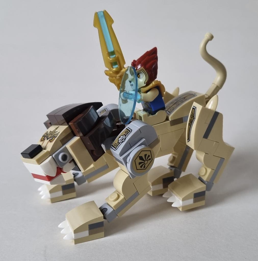 Lego 70123 Chima Lion legend beast, Ophalen of Verzenden, Gebruikt, Complete set, Lego