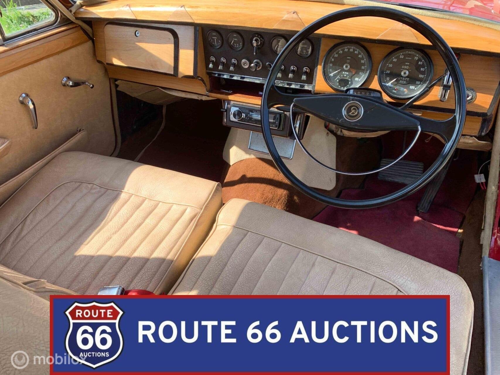 Daimler V8 | 1963 | Route 66 Auctions, Auto's, Overige merken, Overige carrosserieën, Zwart, Bedrijf