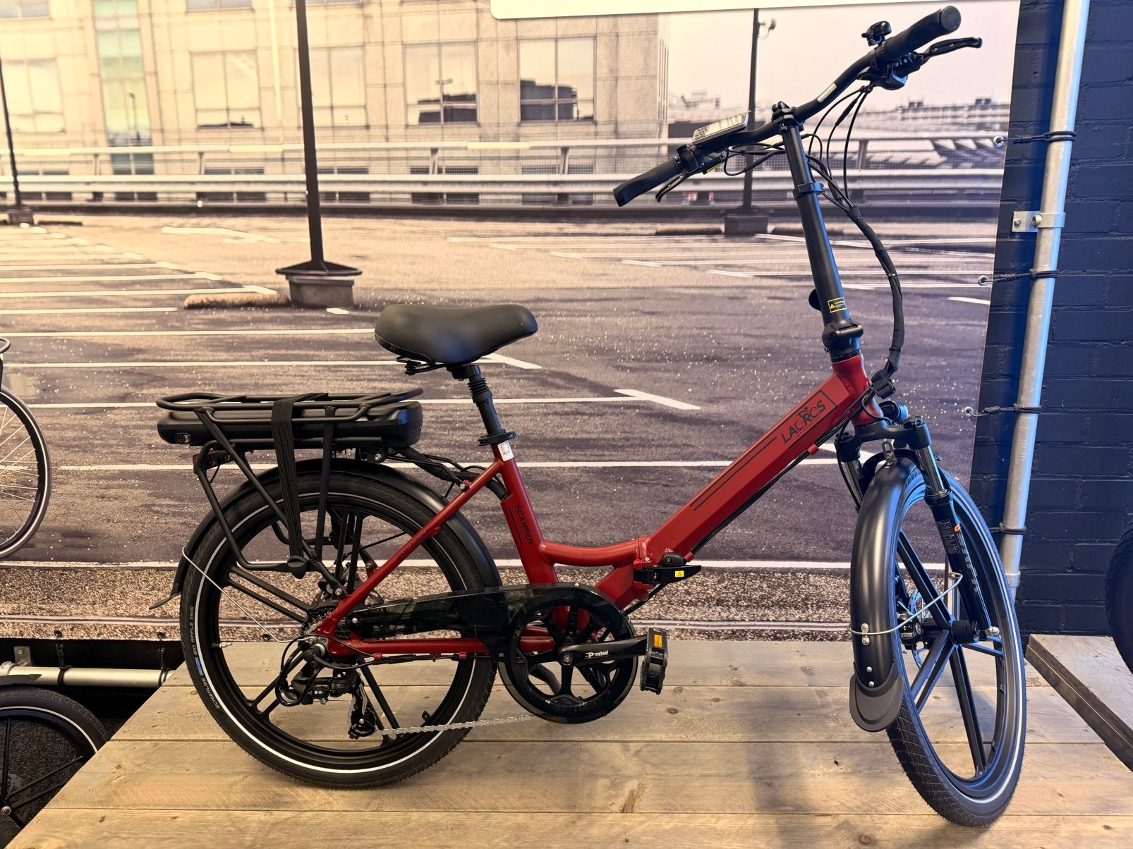 Lacros Elektrische Vouwfietsen VOLOP OP VOORRAAD!, Nieuw, 59 cm of meer, 50 km per accu of meer, Ophalen