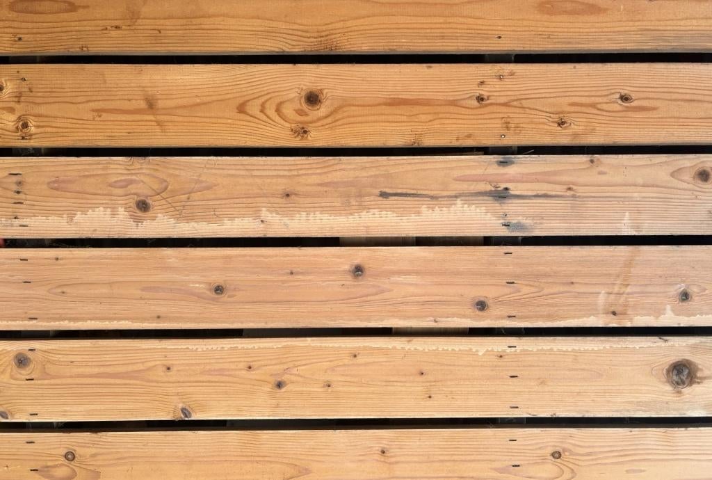 +/- 7.500 m1 Vuren geschaafde planken 22 x 100 mm (18x95 mm), Doe-het-zelf en Verbouw, Ophalen, Gebruikt, Minder dan 25 mm, 250 tot 300 cm