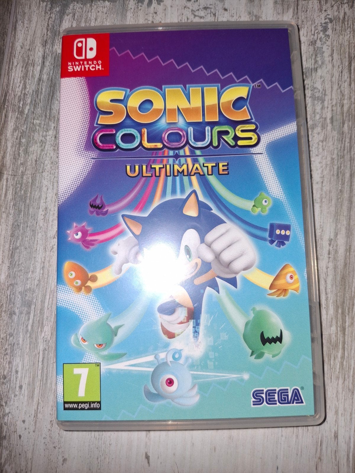 Nintendo switch Sonic colours, Avontuur en Actie, 1 speler, Ophalen of Verzenden, Zo goed als nieuw