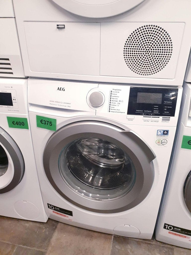 wasmachine AEG ️8kg️️️ ️️️️6000 Series A+++ 1 jaar Garantie, Ophalen, Minder dan 85 cm, Zo goed als nieuw, Voorlader