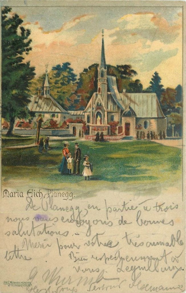379-016-011 Maria Eich  Planegg, Verzenden, Voor 1920, Duitsland