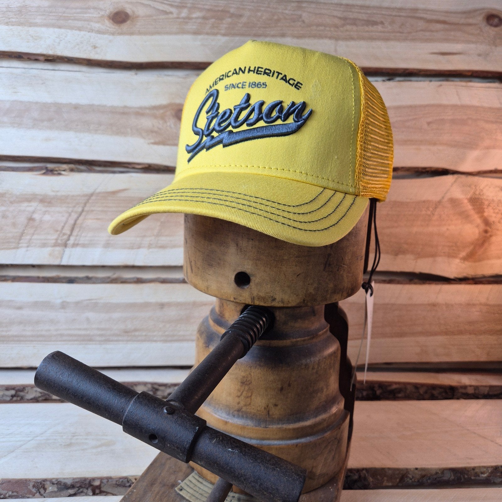 Nieuwe Stetson Trucker Cap - American Heritage Snapback, Stetson, Nieuw, Pet, One size fits all