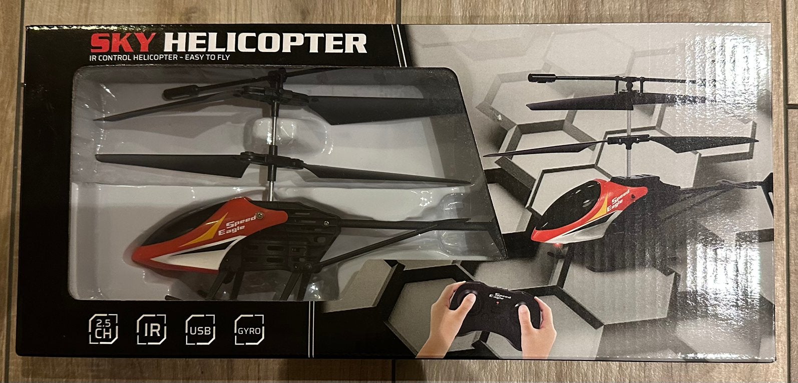 RC Sky Helicopter – afstandsbediening – in originele doos, Elektro, RTF (Ready to Fly), Helikopter, Ophalen of Verzenden
