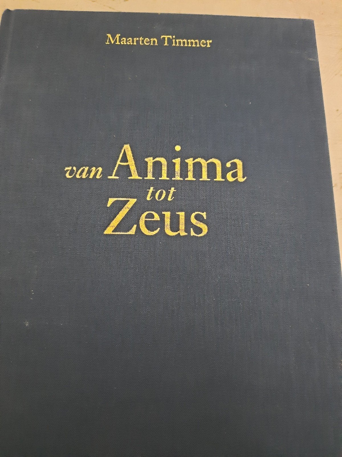 Van Anima tot Zeus - Maarten Timmer (gebruikerssporen), Ophalen of Verzenden, Gelezen, Maarten Timmer